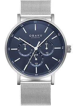 fashion наручные  мужские часы Obaku V246GMCLMC. Коллекция Mesh