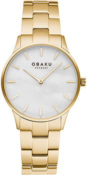 fashion наручные  женские часы Obaku V247LXGWSG. Коллекция Links