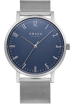 fashion наручные  мужские часы Obaku V248GXCLMC. Коллекция Mesh