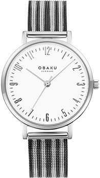 fashion наручные  женские часы Obaku V248LXCIMM. Коллекция Mesh