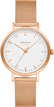 fashion наручные  женские часы Obaku V248LXVIMV. Коллекция Mesh