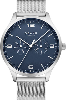 fashion наручные  мужские часы Obaku V249GMCLMC. Коллекция Mesh