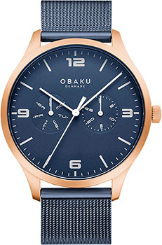 fashion наручные  мужские часы Obaku V249GMVLML. Коллекция Mesh