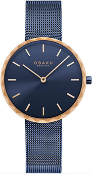 fashion наручные  женские часы Obaku V252LXSLML. Коллекция Ultra Slim
