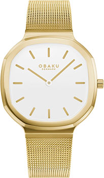 fashion наручные  женские часы Obaku V253LXGWMG. Коллекция Oktant
