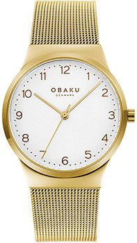 fashion наручные  женские часы Obaku V255LXGIMG. Коллекция Mesh