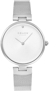 fashion наручные  женские часы Obaku V256LXCIMC. Коллекция Diamant