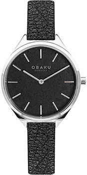 fashion наручные  женские часы Obaku V257LHCNRB. Коллекция Leather
