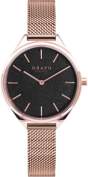 fashion наручные  женские часы Obaku V257LHVNMV. Коллекция Mesh