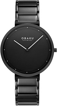 fashion наручные  мужские часы Obaku V258GXBBSB. Коллекция Links