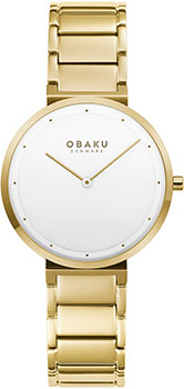 fashion наручные  женские часы Obaku V258LXGISG. Коллекция Links