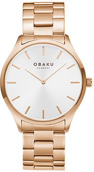 Fashion наручные женские часы Obaku V260LXVISV. Коллекция Ограниченная серия  - купить