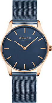 fashion наручные  женские часы Obaku V260LXVLML. Коллекция Mesh