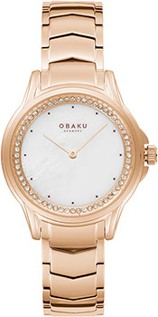fashion наручные  женские часы Obaku V261LEVWSV. Коллекция Links