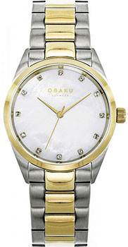 fashion наручные  женские часы Obaku V263LXFWSF. Коллекция Chili