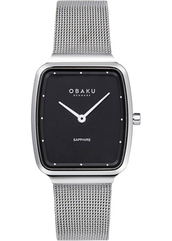 fashion наручные  женские часы Obaku V267LXCBMC. Коллекция Ultra Slim
