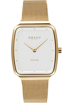 fashion наручные  женские часы Obaku V267LXGIMG. Коллекция Ultra Slim