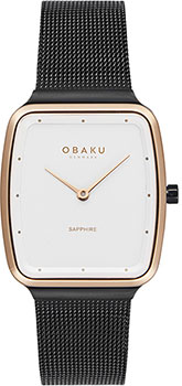 fashion наручные  мужские часы Obaku V267LXMIMB. Коллекция Ultra Slim