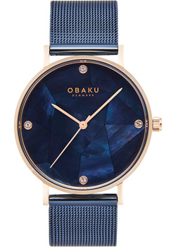 fashion наручные  женские часы Obaku V268LXVLML. Коллекция Mesh