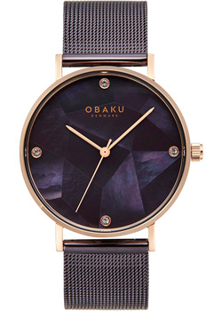 fashion наручные  женские часы Obaku V268LXVNMN. Коллекция Mesh