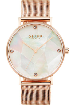 fashion наручные  женские часы Obaku V268LXVWMV. Коллекция Mesh