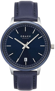 fashion наручные  мужские часы Obaku V270GDHLRL. Коллекция Salvie