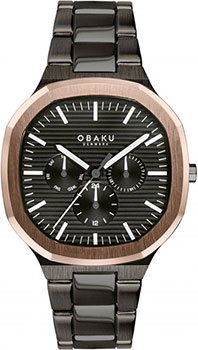fashion наручные  мужские часы Obaku V275GMMBSB. Коллекция Oktant