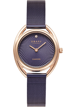 fashion наручные  женские часы Obaku V286LXVQMQ. Коллекция Diamond