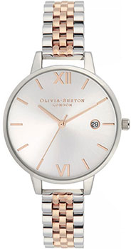 fashion наручные  женские часы Olivia Burton OB16DE06. Коллекция Demi Date