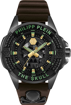fashion наручные  мужские часы Philipp Plein PWAAA0421. Коллекция The Skull