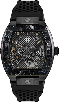 fashion наручные  мужские часы Philipp Plein PWBAA0221. Коллекция The Skeleton