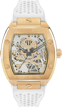 fashion наручные  мужские часы Philipp Plein PWBAA0421. Коллекция The Skeleton