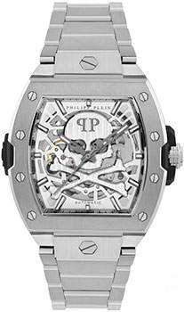 Philipp Plein fashion наручные  мужские часы Philipp Plein PWJFA0425. Коллекция The Skeleton
