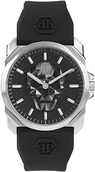 fashion наручные  мужские часы Philipp Plein PWLAA0122. Коллекция The Skull