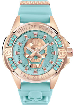 fashion наручные  женские часы Philipp Plein PWNAA1223. Коллекция The Skull 41мм