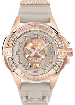 fashion наручные  женские часы Philipp Plein PWNAA1323. Коллекция The Skull 41мм
