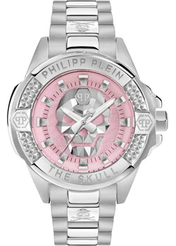 fashion наручные  женские часы Philipp Plein PWNAA1423. Коллекция The Skull 41мм