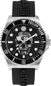 fashion наручные  мужские часы Philipp Plein PWOAA0122. Коллекция The Skull Diver