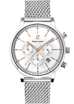 fashion наручные  мужские часы Pierre Lannier 205G108. Коллекция Week-end Vintage