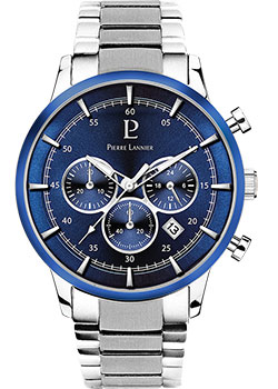 fashion наручные  мужские часы Pierre Lannier 245F161. Коллекция Elegance Chrono