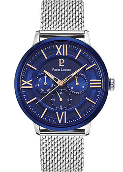 fashion наручные  мужские часы Pierre Lannier 253C168. Коллекция Beaucour