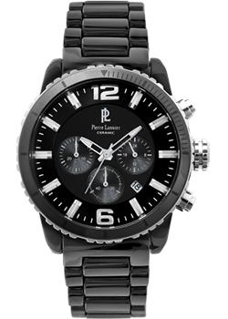 fashion наручные  мужские часы Pierre Lannier 288A439. Коллекция Elegance Ceramic