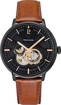 fashion наручные  мужские часы Pierre Lannier 335B434. Коллекция Trio
