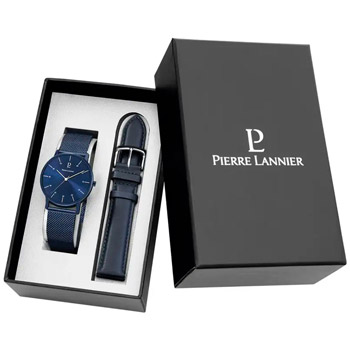 fashion наручные  мужские часы Pierre Lannier 378B466. Коллекция Cityline