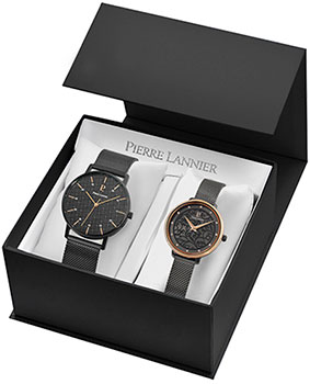 fashion наручные  мужские часы Pierre Lannier 397F739. Коллекция Pairs