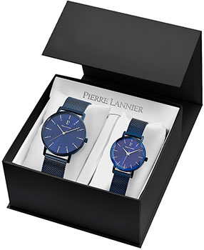 fashion наручные  мужские часы Pierre Lannier 398F869. Коллекция Pairs