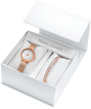 fashion наручные  женские часы Pierre Lannier 399F908. Коллекция Coffrets