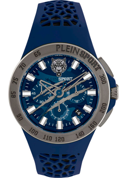 fashion наручные  мужские часы Plein Sport PSABA0223. Коллекция THUNDERSTORM CHRONO