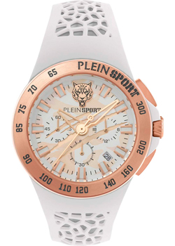 fashion наручные  мужские часы Plein Sport PSABA0723. Коллекция THUNDERSTORM CHRONO