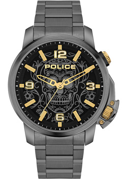 fashion наручные  мужские часы Police PEWJJ2110002. Коллекция Ferdnale
